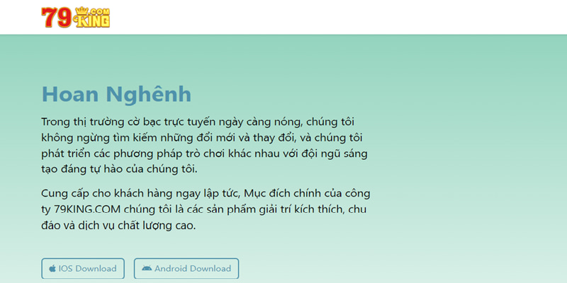 tải app 79king